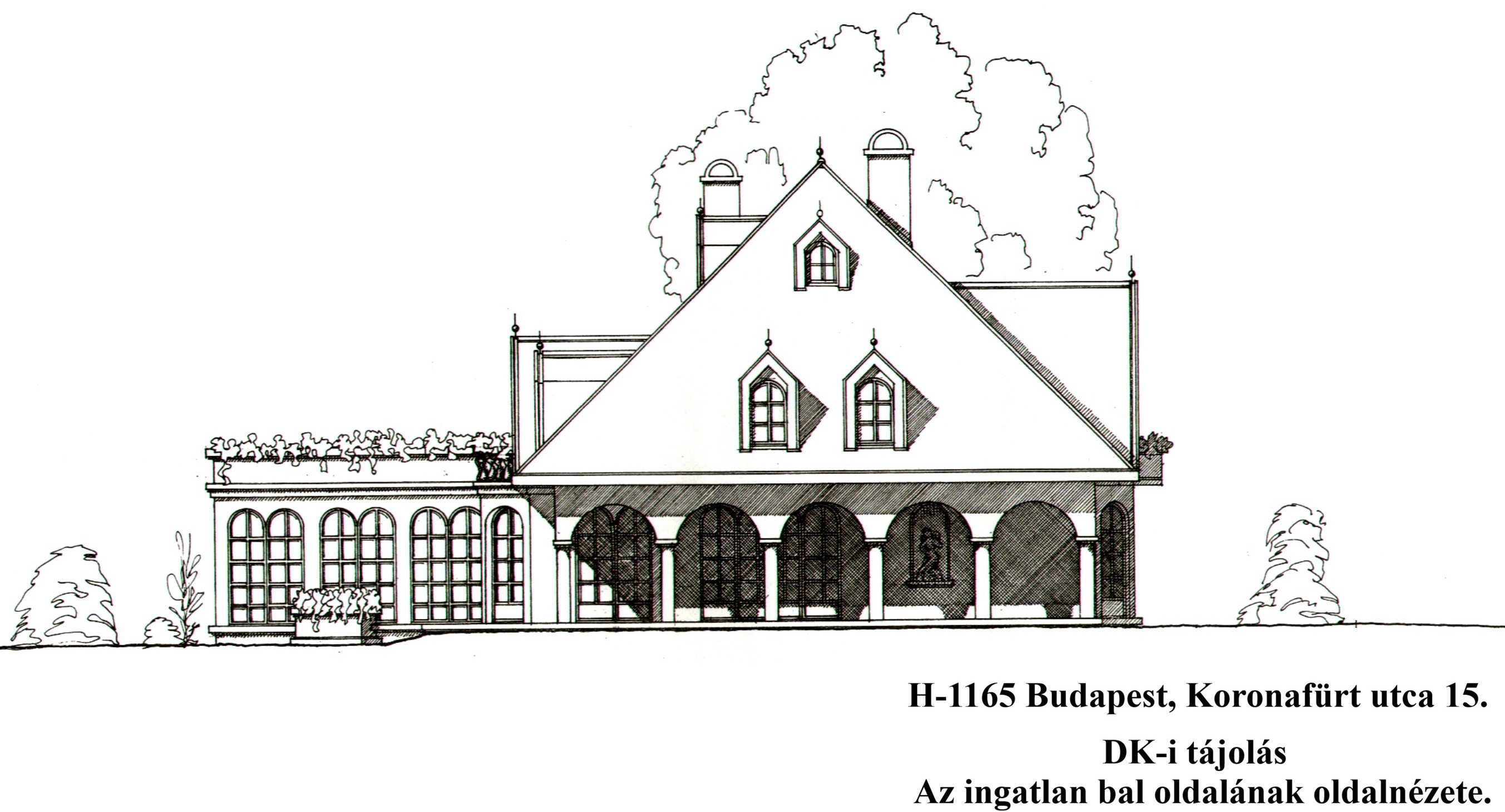 Oldalnézet Bal